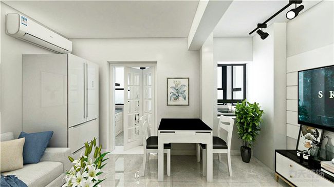 三室一廳裝修_手槍形戶型圖兩室改三室裝修_兩室無(wú)廳改三室效果圖