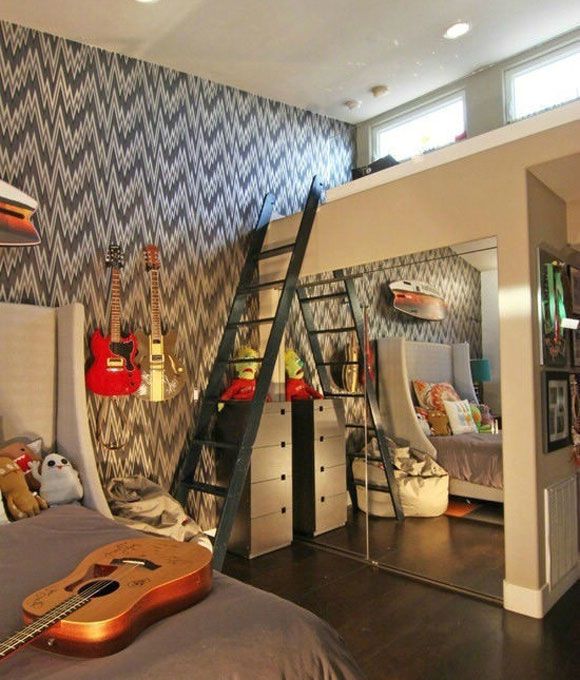 很少見的閣樓裝修案例，或許不是很實(shí)用，但值得小戶型裝修時(shí)借鑒