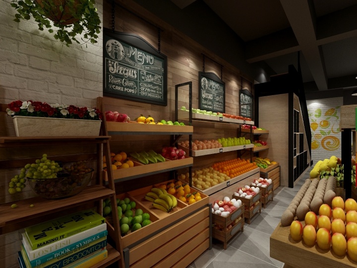細數水果店鋪裝修要點及細節(jié)