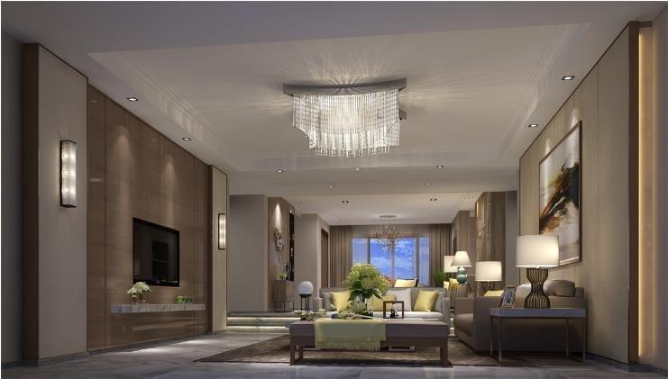 330平米的房子裝修只花了26萬，現(xiàn)代風(fēng)格讓人眼前一亮！-楓林九溪?jiǎng)e墅裝修