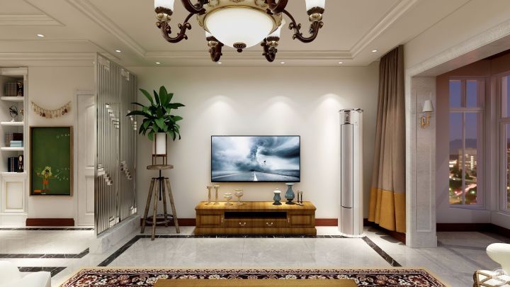 電視墻裝修效果，這才是2022年流行裝修效果圖