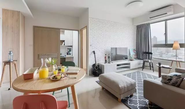 一套簡約清新小戶型公寓，看完就愛上了它了!
