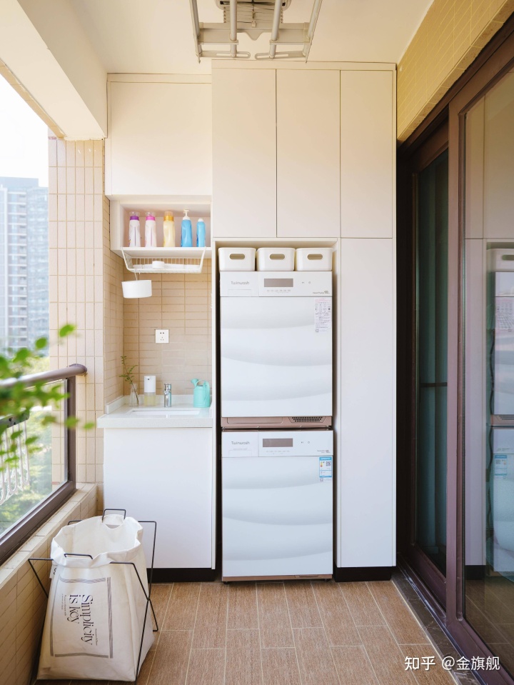 陽臺洗衣機柜怎么打?附圖紙尺寸！