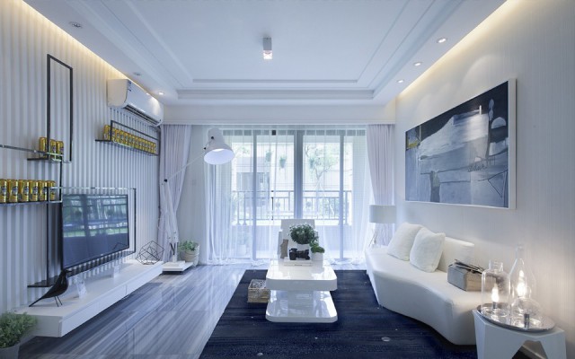 吾悅廣場現代風格效果圖