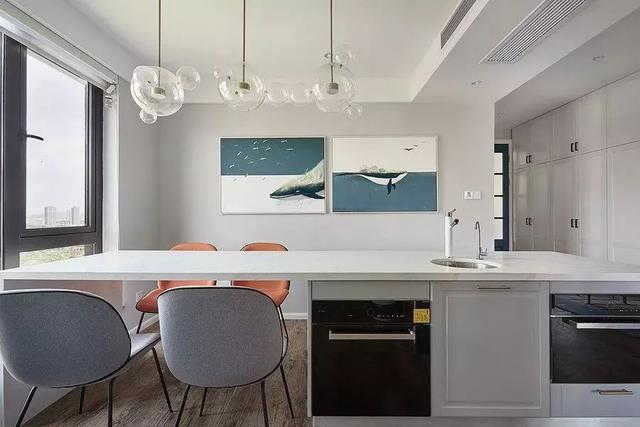 躍層裝修北歐風(140平米躍層裝修效果圖北歐風)(4)