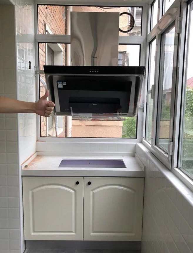 煮婦最愛(ài)廚房在陽(yáng)臺(tái)裝修效果圖