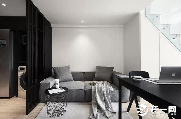 福州裝修案例 48㎡簡約風(fēng)公寓裝修 私人空間一步到位