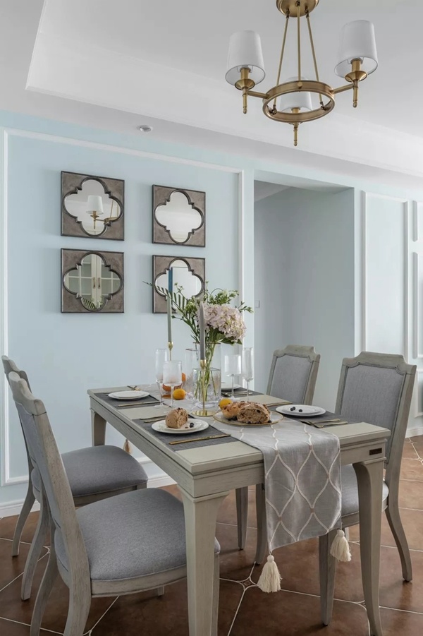 120平米現(xiàn)代美式三居室裝好了，全屋配色美極了，忍不住曬曬！