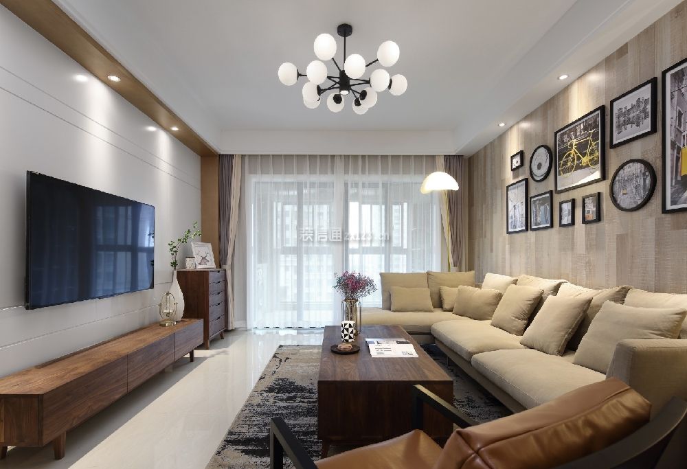 三室兩廳裝修240套方案裝修效果_幸福空間裝修_幸?？臻g裝修效果圖