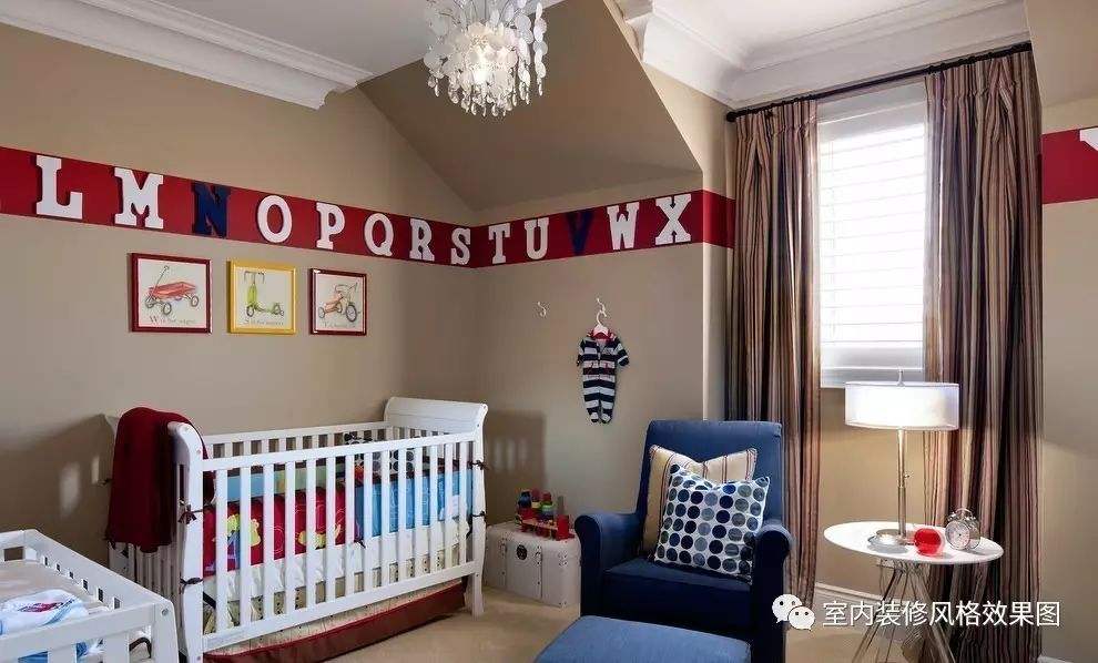 4個階段，12款效果圖，給你家寶貝也準(zhǔn)備一間獨一無二的兒童房吧