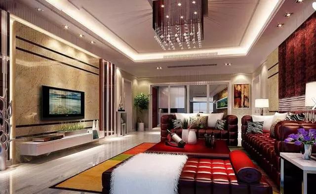 客廳吊頂圖效果圖，隔壁老王看了都說好