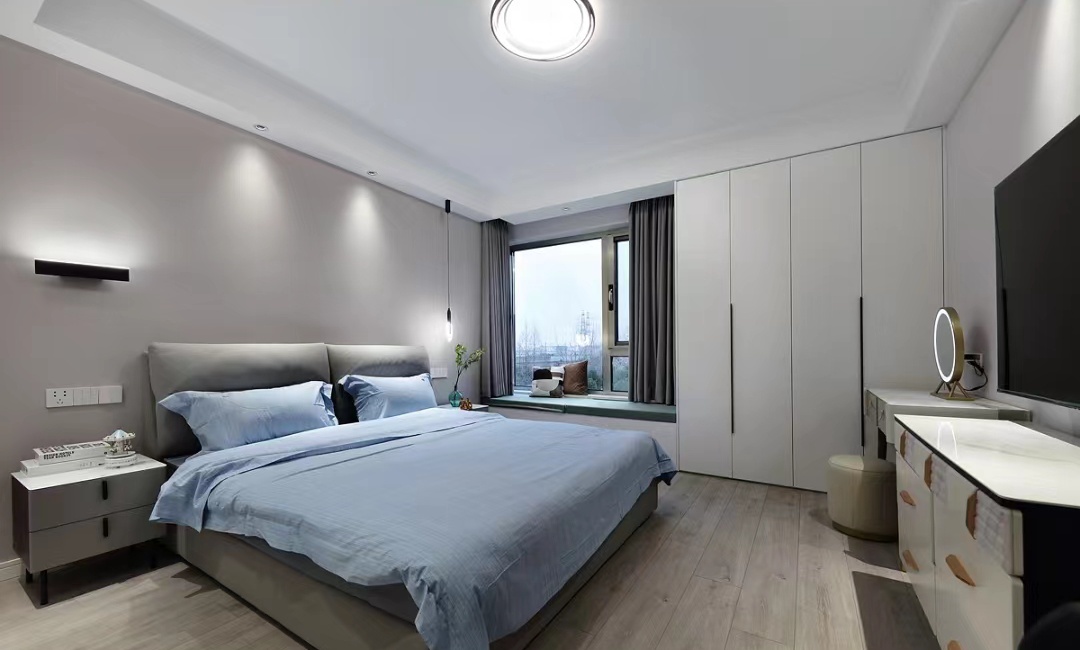 房間地板淺色裝修圖片_室內地板磚裝修圖片_仿木地板瓷磚裝修圖片