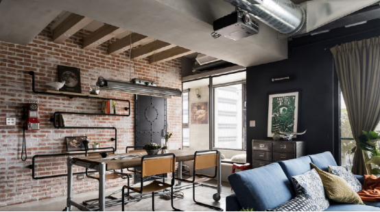 毛坯房直接入住好不好？工業(yè)風不就這樣嗎？美觀又很有個性