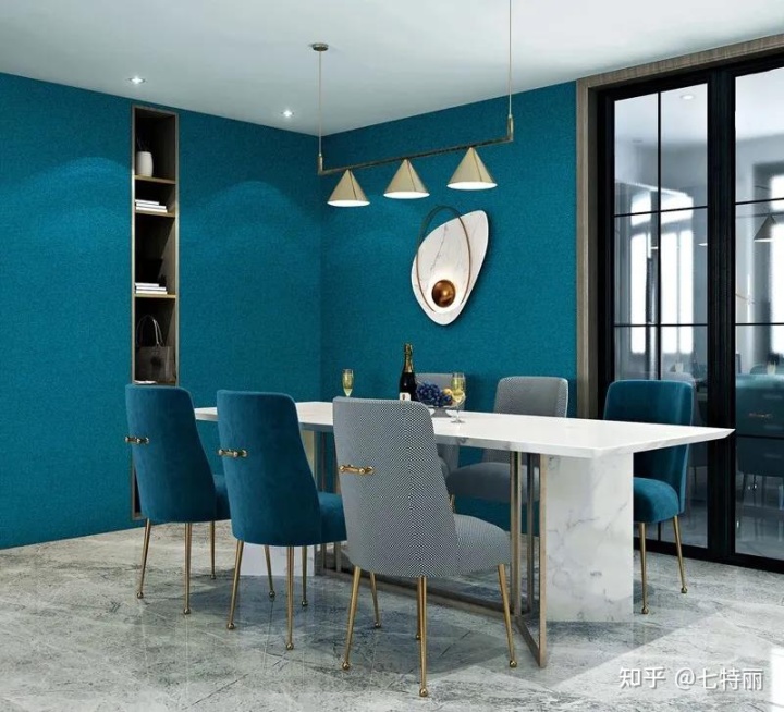 地中海風(fēng)格墻布搭配設(shè)計(jì)特點(diǎn)美翻你！