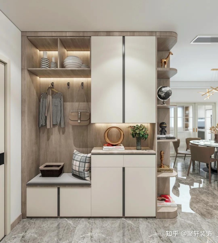 開門見廳太尷尬，7種玄關(guān)隔斷裝修案例，進(jìn)門就讓人眼前一亮！