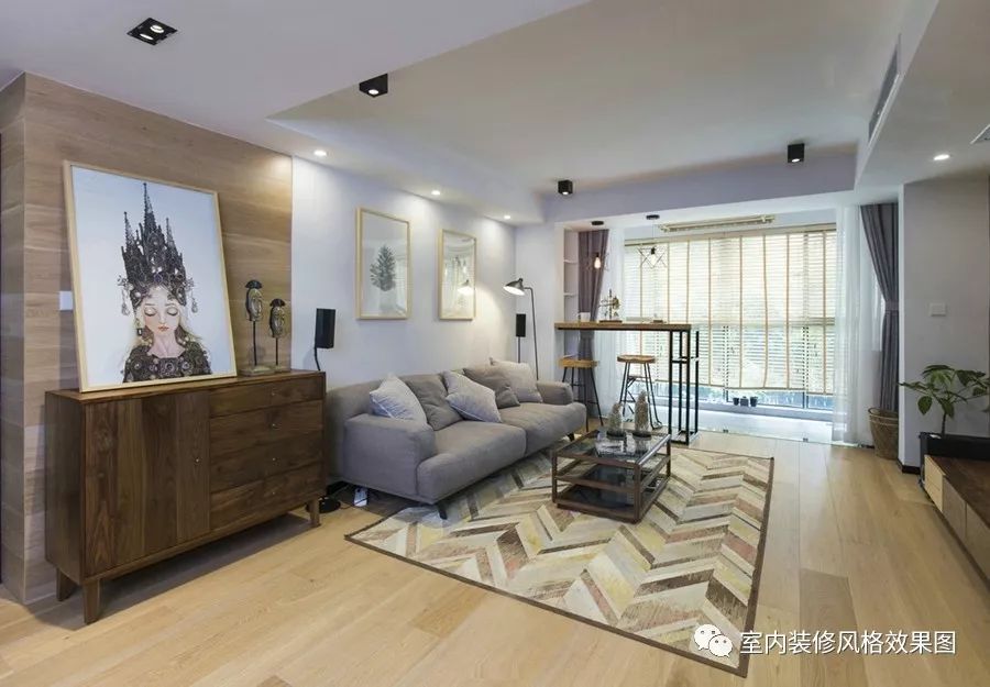 8款小戶型客廳裝修效果圖，每一款設(shè)計都美麗大方，緊湊有型！