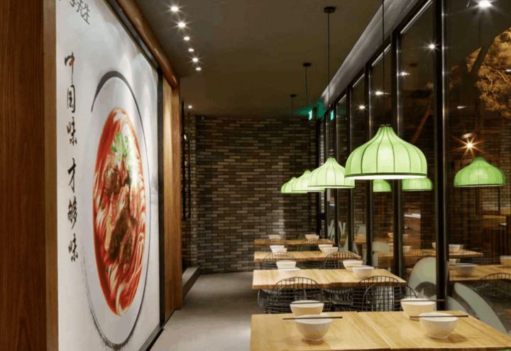 牛肉面餐廳平面布局設(shè)計(jì)，裝修施工效果，對(duì)品牌店影響有多大