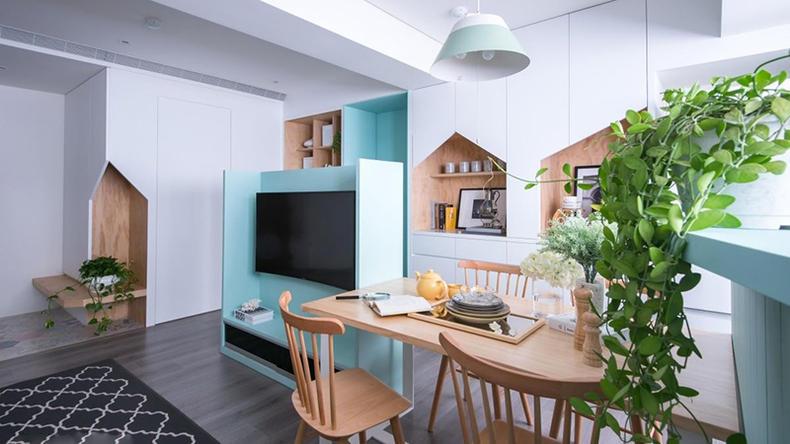 92㎡小戶型樣板房，最近火了，好美