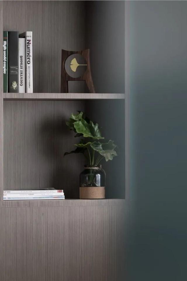 酒店公寓裝修效果圖(35㎡酒店式開間單身公寓，半平米都沒浪費，還裝得很有檔次)(圖9)