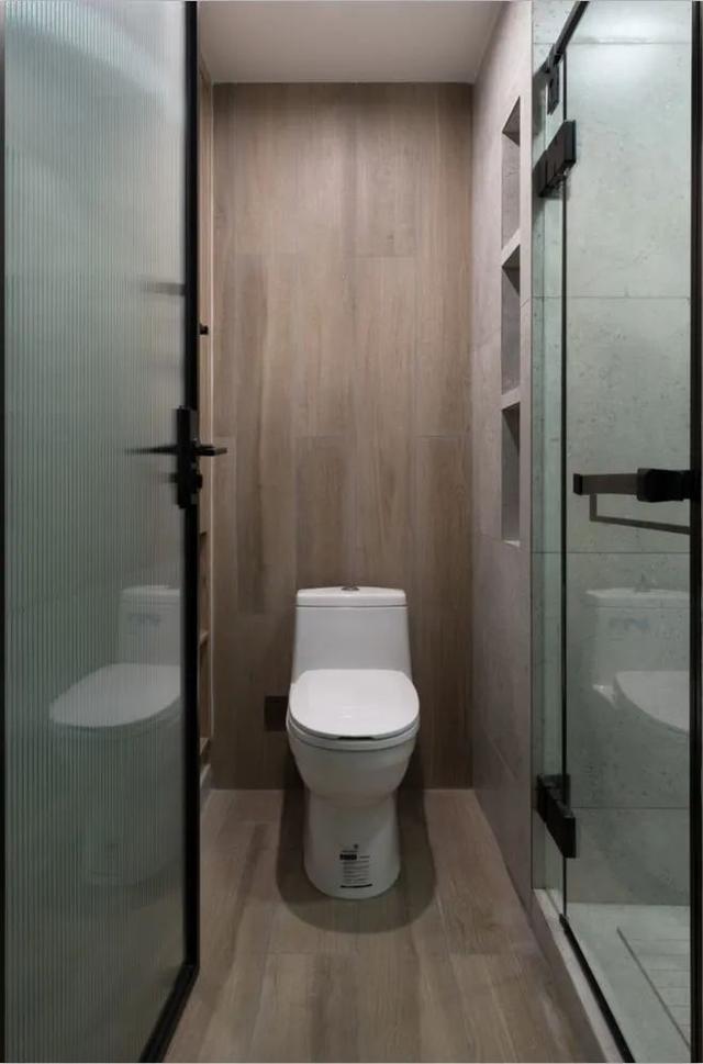 酒店公寓裝修效果圖(35㎡酒店式開間單身公寓，半平米都沒浪費，還裝得很有檔次)(圖16)